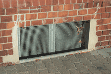 Kellerfenster alter Zustand
